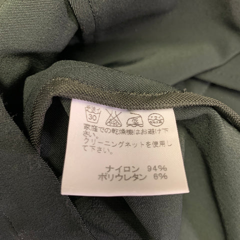 ISSEY MIYAKE Size S Green Single Breasted Blazer
