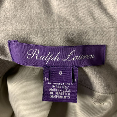 RALPH LAUREN Size 8 Grey Tan Wool Outfits & Sets