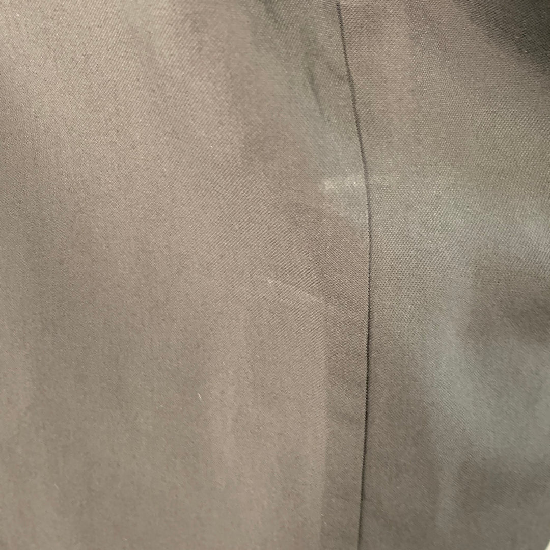 LANVIN Size M Black Viscose Short Sleeve T-Shirt