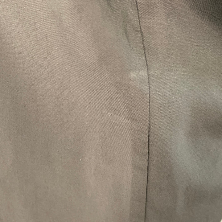 LANVIN Size M Black Viscose Short Sleeve T-Shirt