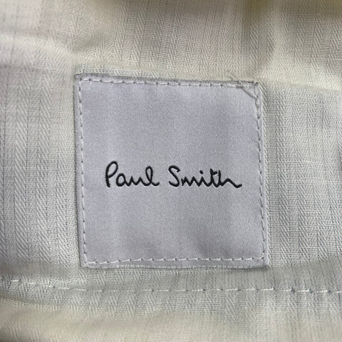 PAUL SMITH Size 36 Kensington Teal Wool Twill Suit
