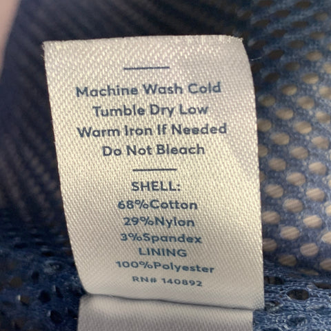 MARINE LAYER Spring 2024 Size XL Blue Grey Color Block Cotton Blend Jacket