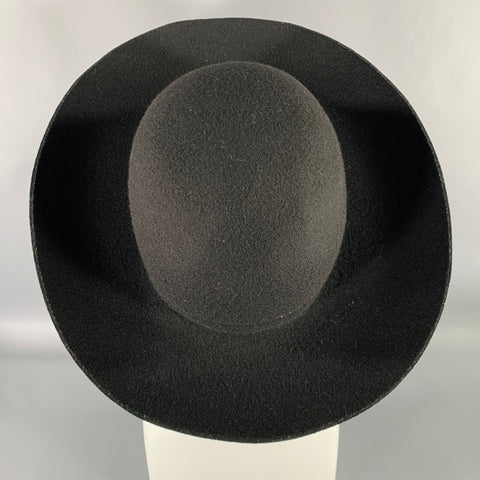 COMME des GARCONS Black Wool Felt Wide Brim Hat