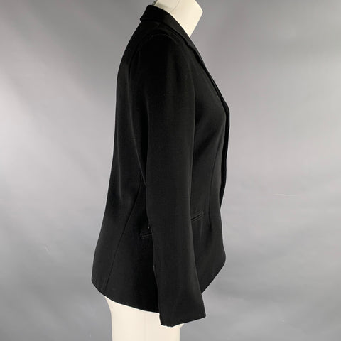 Y's by YOHJI YAMAMOTO Size S Black Wool Blazer Jacket