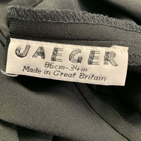 JAEGER Size M Black Short Sleeve Casual Top