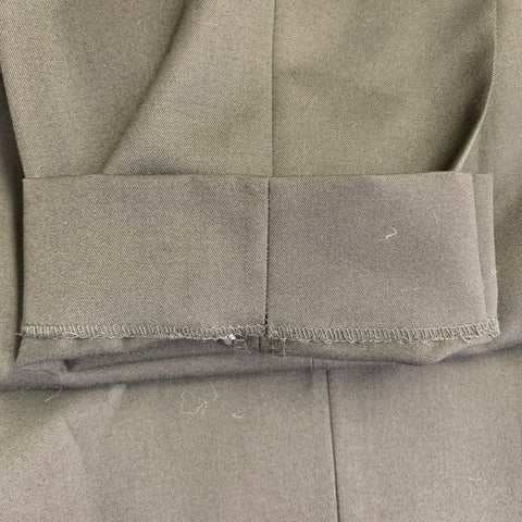 COMME des GARCONS x H&M Vintage Size 38 Regular Black White Twill Wool Notch Lapel Suit