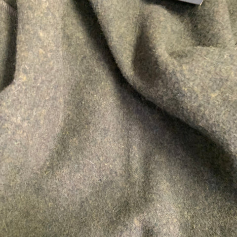 FILSON Size L Forest Green Wool Blend Zip Up Bomber Jacket