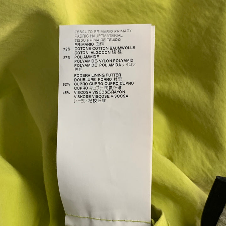 VIKTOR & ROLF Size 38 Yellow Cotton Blend Single Breasted Sport Coat