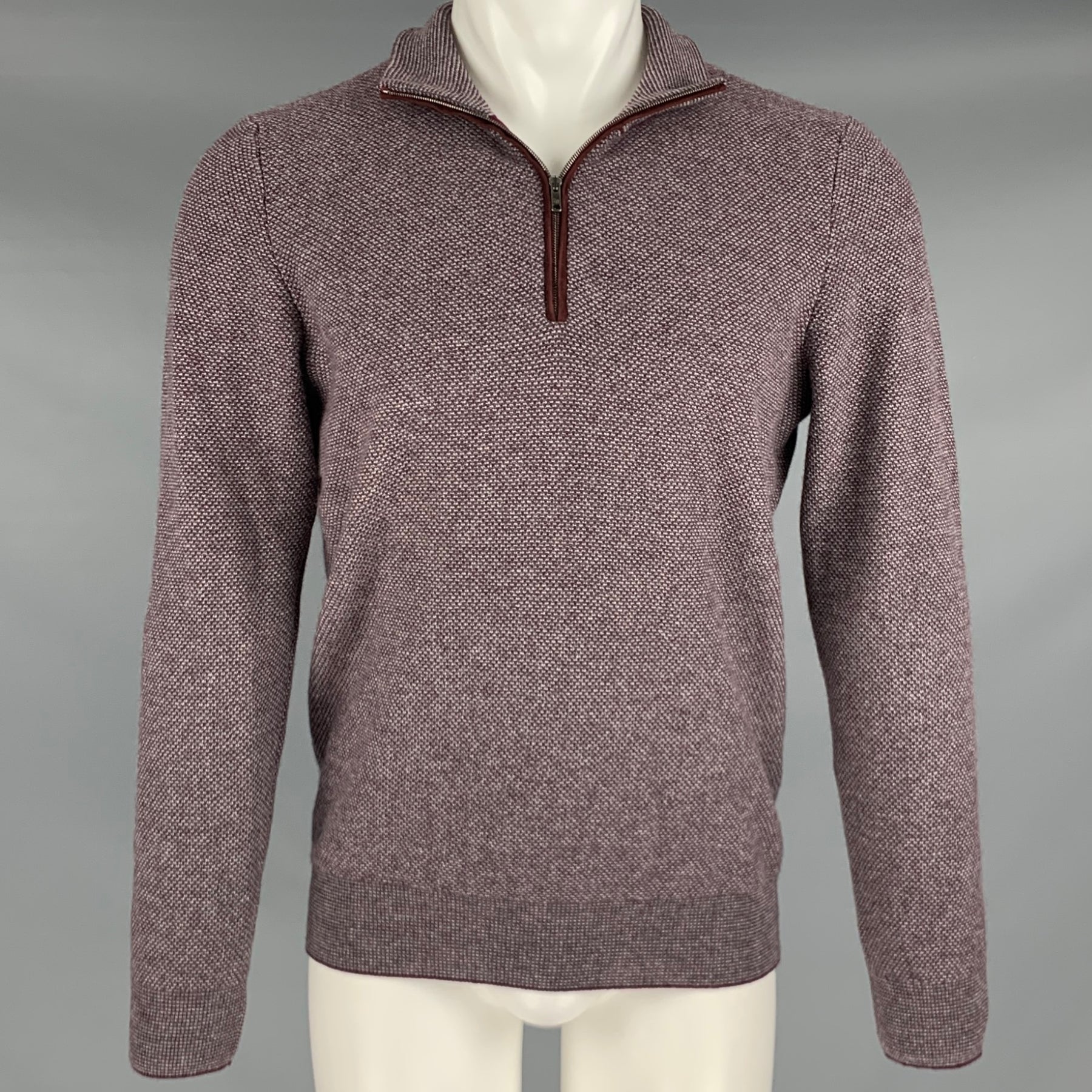 Pull Col Roulé Luciano Barbera 100% Cachemire - Taille 56 (XXL US) Bleu - Neuf Avec étiquettes