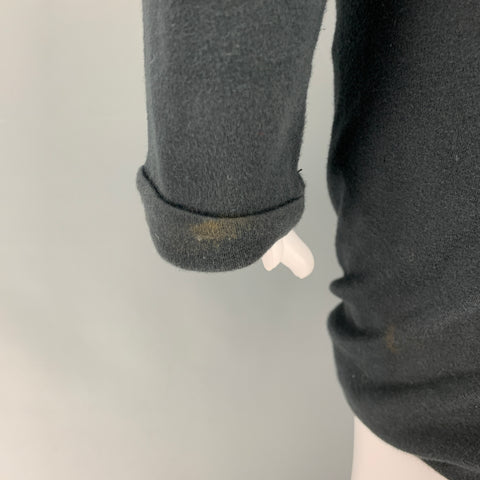 COMME des GARCONS 1980s Size M Black Cotton Bubble Hem Dress