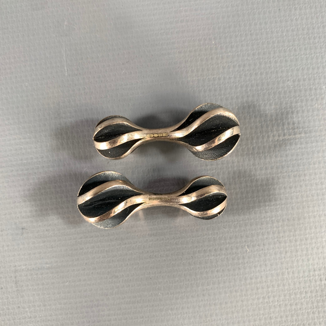 LONGMIRE Sterling Silver Cuff Links