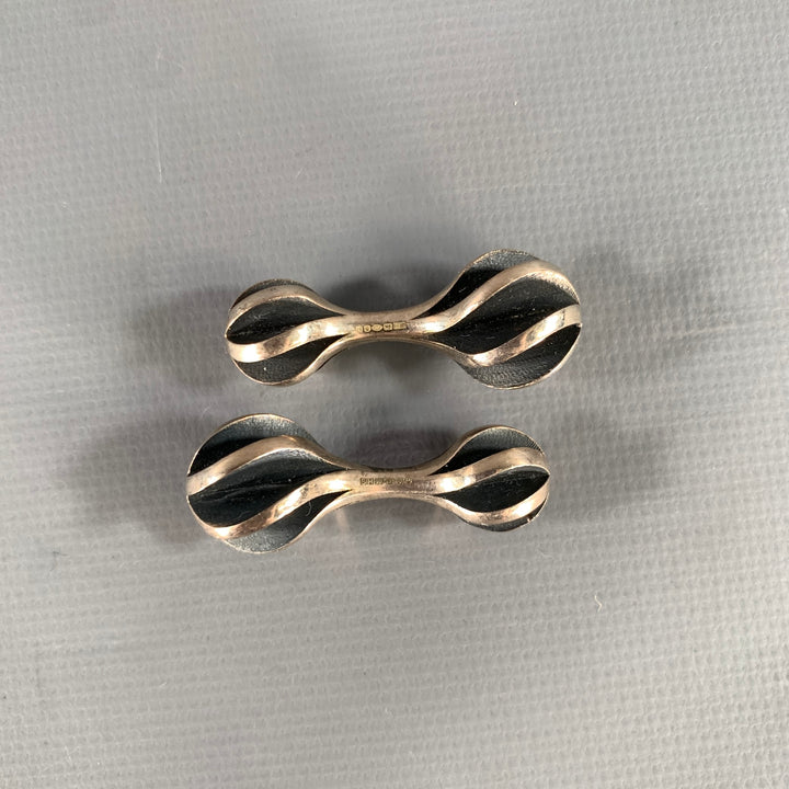 LONGMIRE Sterling Silver Cuff Links