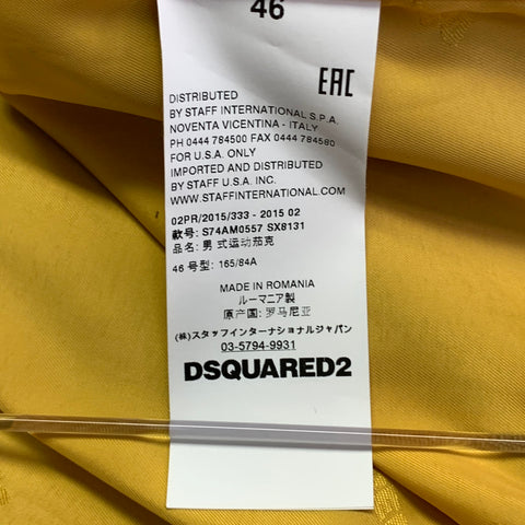 DSQUARED2 Size 36 Purple Leather Motorcycle Jacket
