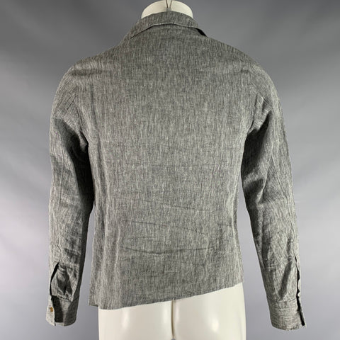 VIVIENNE WESTWOOD Size XS Grey Heather Asymmetrical Long Sleeve Shirt