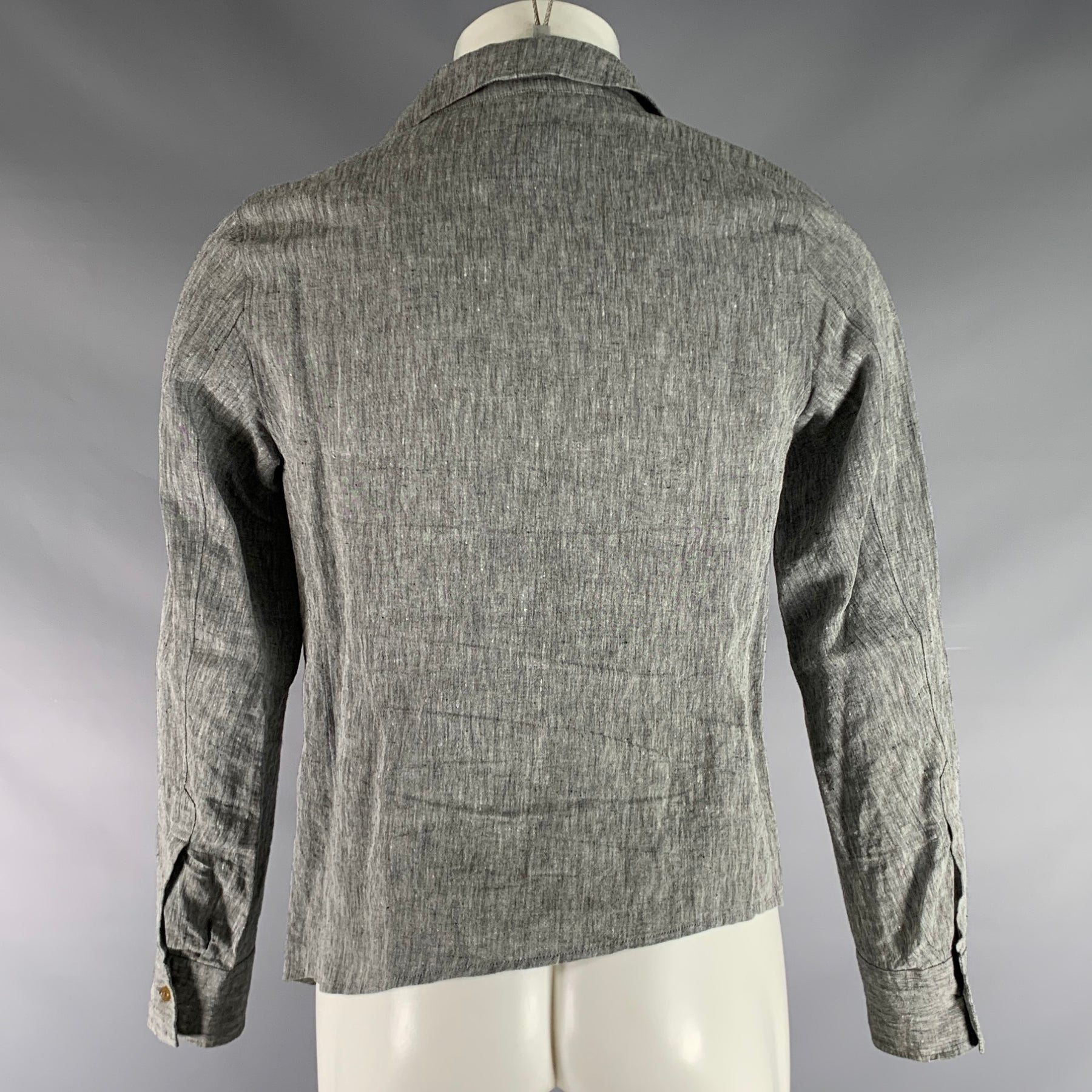 VIVIENNE WESTWOOD Size XS Grey Heather Asymmetrical Long VIVIENNE WESTWOOD Size XS Grey Heather Asymmetrical Long