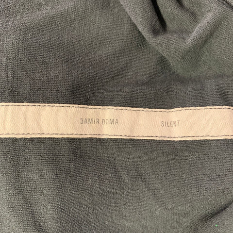 Robe manches longues DAMIR DOMA Taille L Noir Mélange Viscose