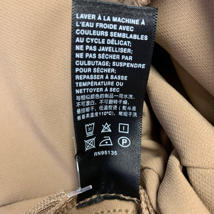 LAFAYETTE 148 Size 8 Tan Polyamide Bend Trouser Cut Casual Pants