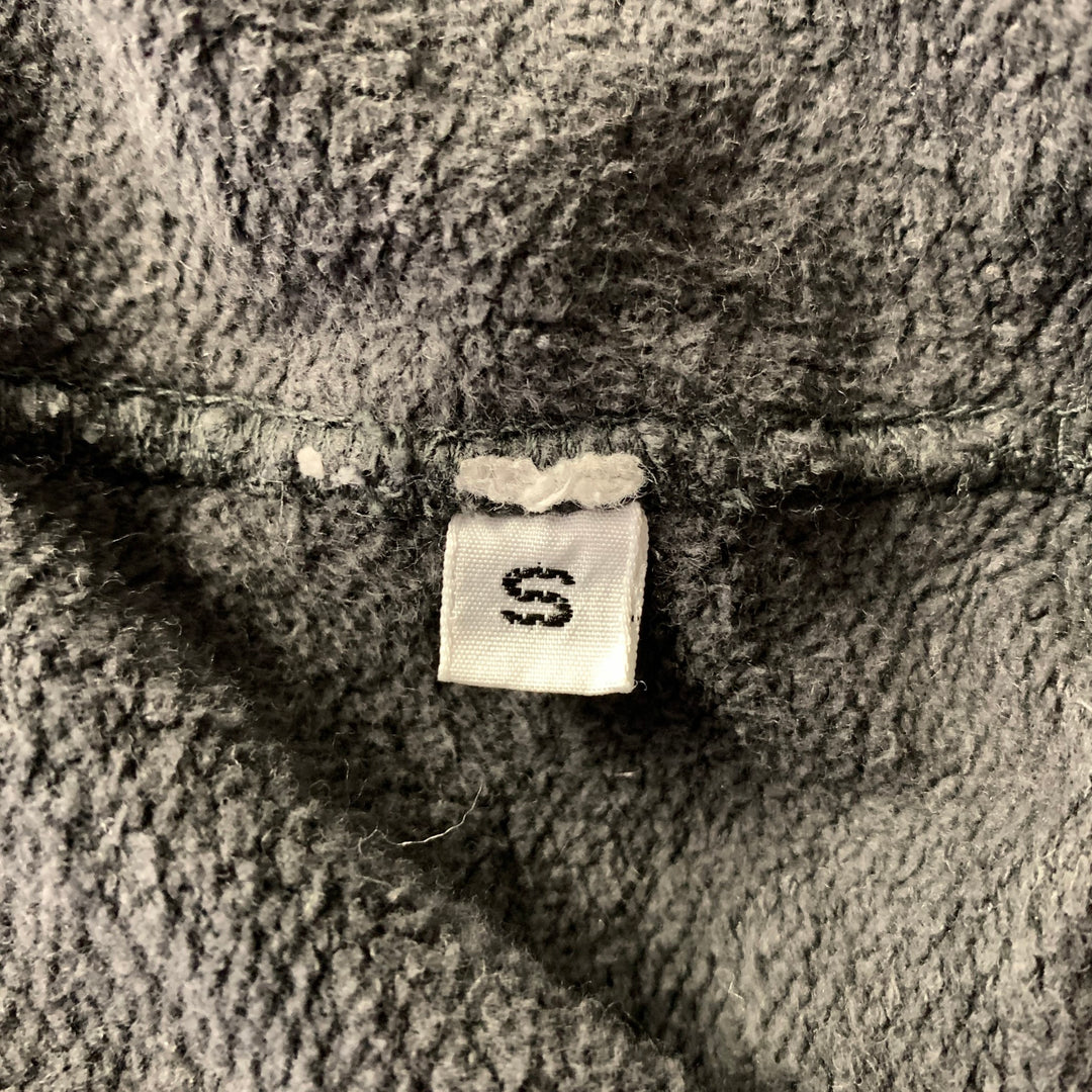 EVAN KINORI Size S Grey Washed Ribbed Sweatshirt