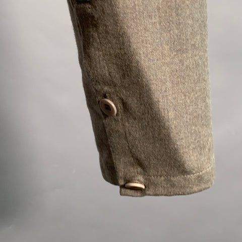 CHRISTOPHE LEMAIRE Size XS Grey Heather Virgin Wool Cashmere Crew Neck Pullover