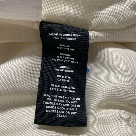 HELMUT LANG Size M Pink Nylon Bomber Jacket