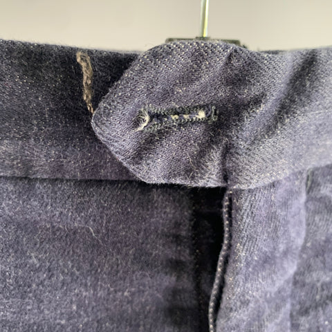 PT TORINO Size 34 Navy Heather Straight leg Chino Pants