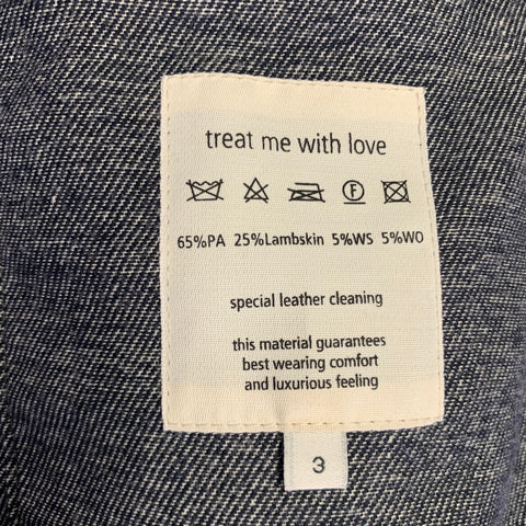 FRAUENSCHUH Veste zippée en laine mélangée gris, taille L
