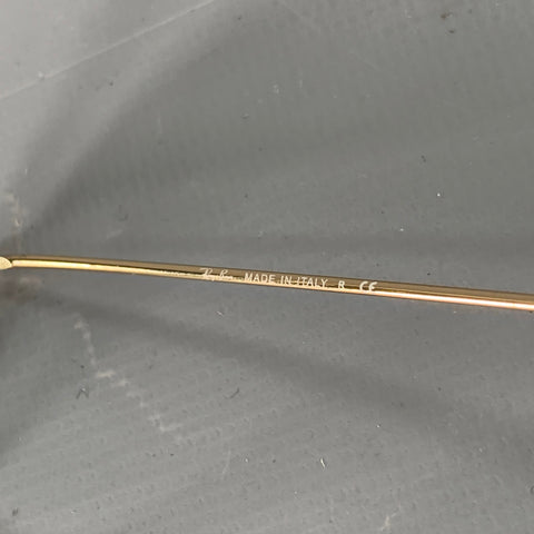 RAY-BAN Gold Metal Sunglasses