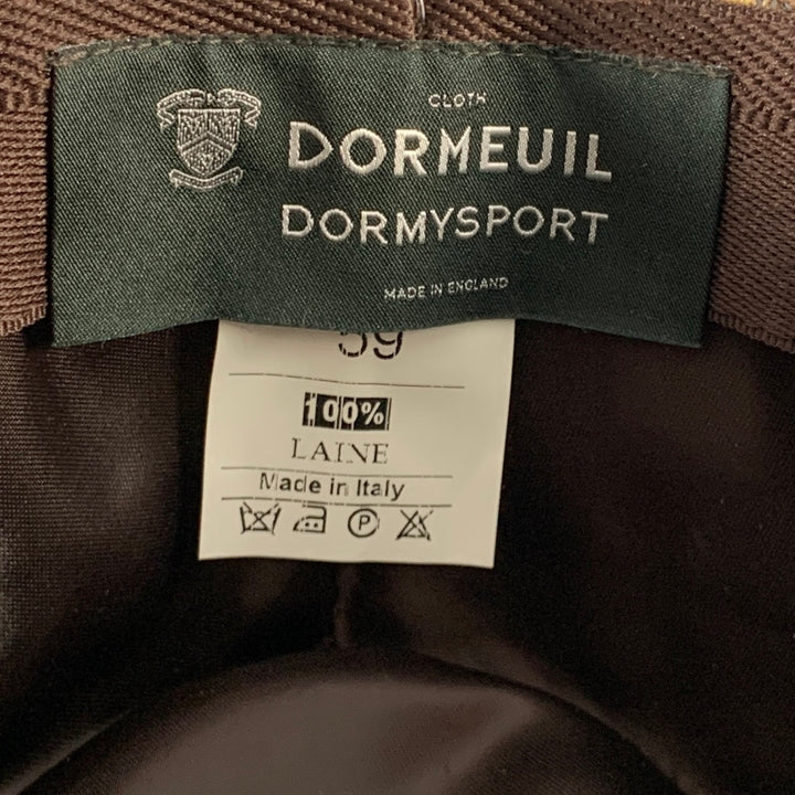 DORMEUIL Size 59 Beige Brown Handstood Wool Hats
