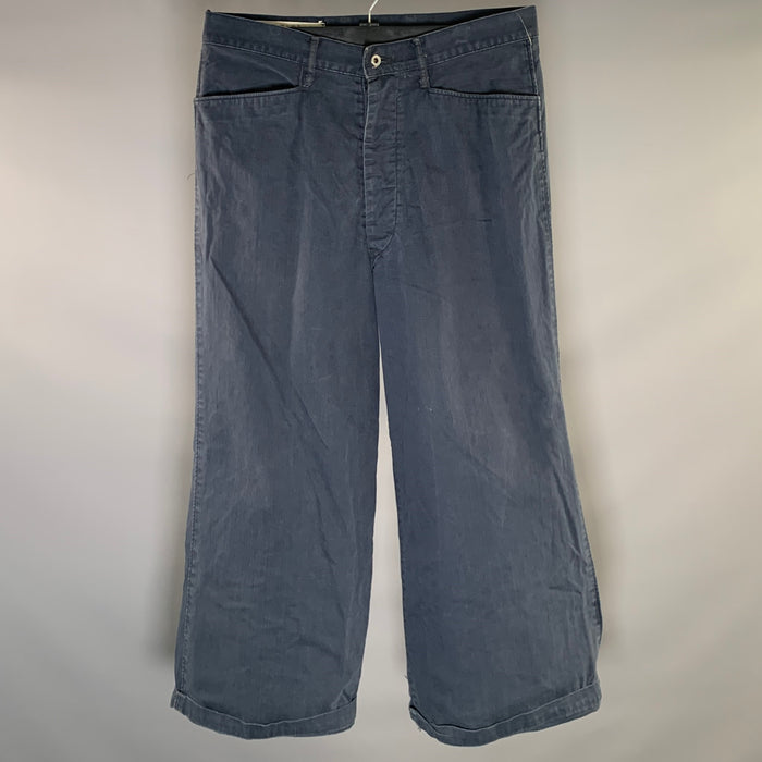 KAPITAL Size 34 Navy  Wide Leg Casual Pants