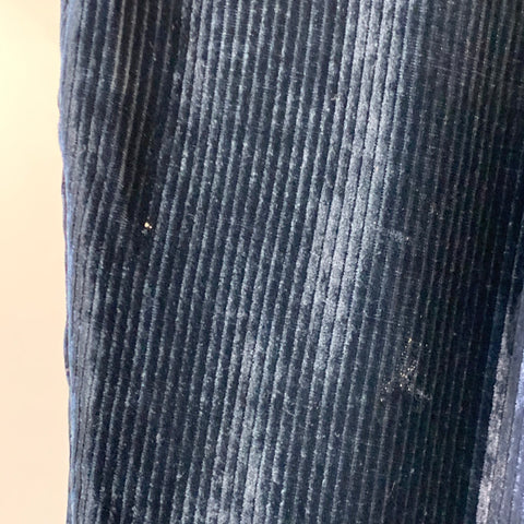 SIES MARJAN Size 34 Navy Corduroy Silk Cotton Zip Fly Casual Pants