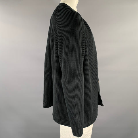 JENNI KAYNE Size M Black Knit Cardigan