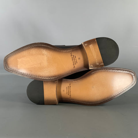 TO BOOT NY Size 12 Brown Chocolate Leather Dress Loafers