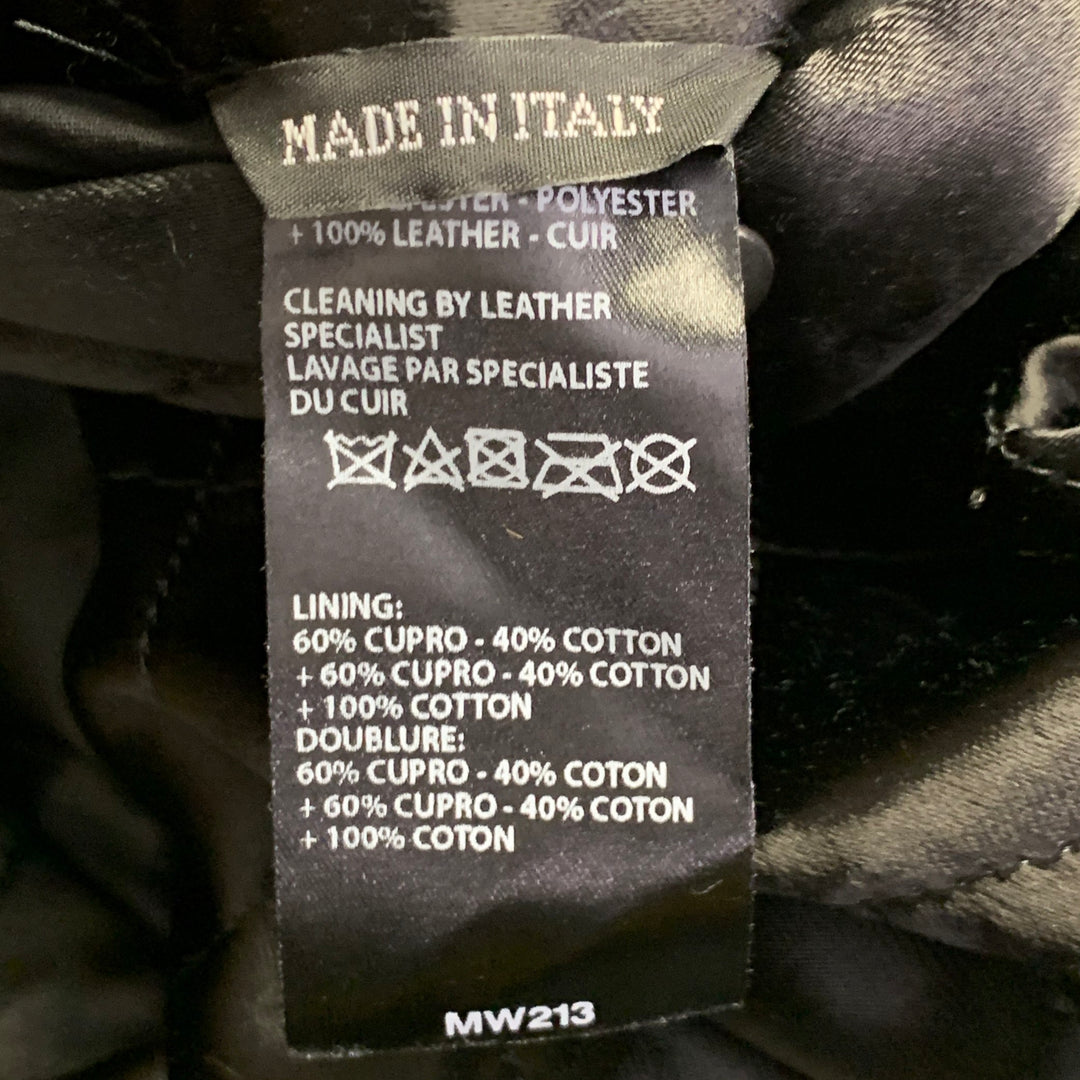 HAIDER ACKERMANN Size 44 Gold Velvet Rayon Blend Zip Up Blouson Jacket