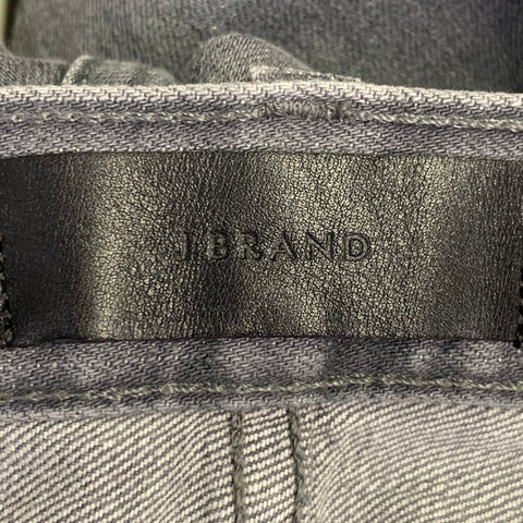 J.BRAND Taille 31 Jean en jean selvedge coupe slim fuselée en mélange de coton gris Tyler