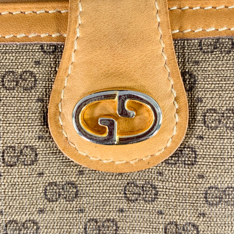 GUCCI Guccissima Beige Tan Monogram Coated Canvas Leather Wallet