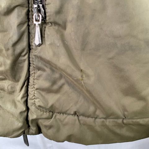 DIRK BIKKEMBERGS Taille L Veste en mélange de polyester vert olive