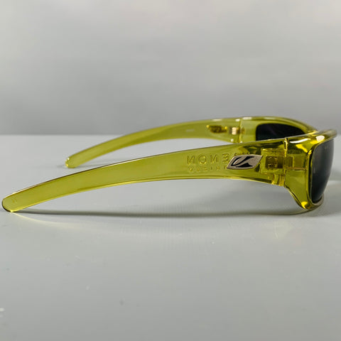 KAENON Green Acetate Wrap Around Sunglasses