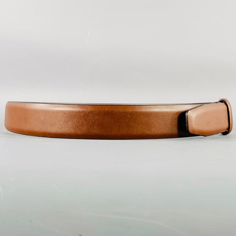 ALLEN EDMONDS Size 34 Brown Leather Belt