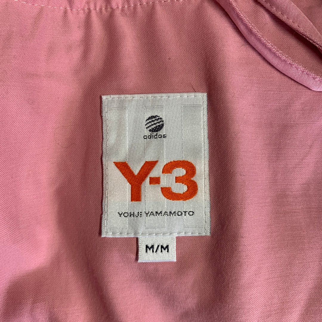 YOHJI YAMAMOTO Size M Pink Solid One pocket Mid-Calf Skirt