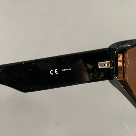 GAULTIER Brown Gold 56-0009 Dragon Sunglasses