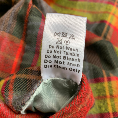 PAUL SMITH Size M Multi Color Plaid Cotton Wool Notch Lapel Sport Coat
