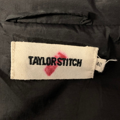 TAYLOR STITCH Size M Black Brown Acrylic Blend Sherpa Jacket