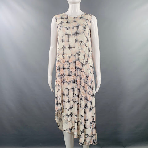 SAINT LAURENT 2019 Size XS Black Silver Viscose Rhinestones Cocktail Dress