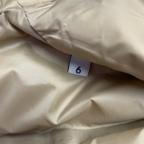 MONCLER GENIUS Size XXXL Khaki Quilted Down Filled Polyester Jacket