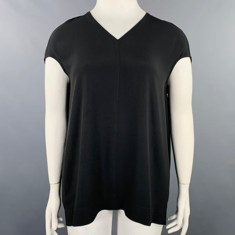 RICK OWENS FW14 Size L -Moody- Black Sleeveless Casual Top