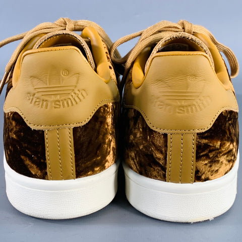 ADIDAS Limited Edition Size 12 Copper Velvet Low Top Lace- Up Sneakers