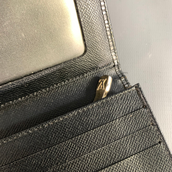 LOUIS VUITTON Black Epi Leather Wallet