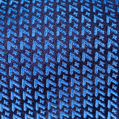 CHARVET Blue Navy Silk Tie