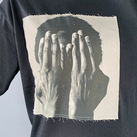 HONEY FUCKING DIJON Size XL Black Grey Graphic Cotton Crew Neck T-shirt