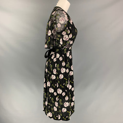 Eyelet GIAMBATTISTA VALLI Size XS Black Cotton &  Polyester Dress